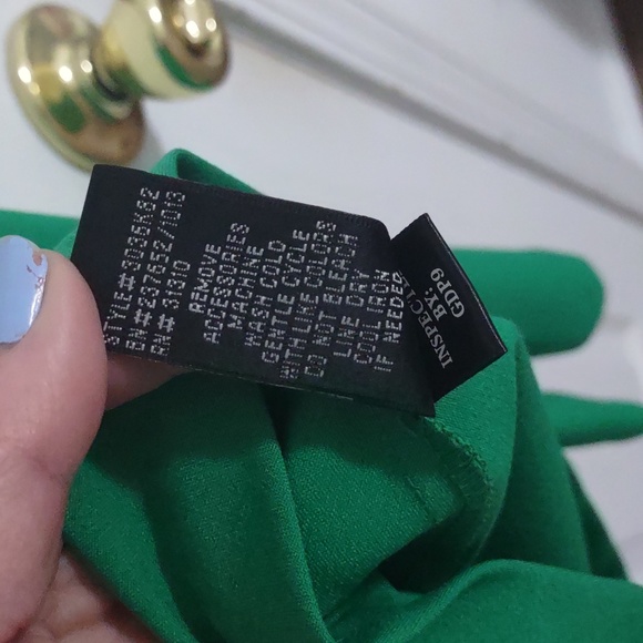 Alyx 18W Green Sleeveless dress - Picture 5 of 5